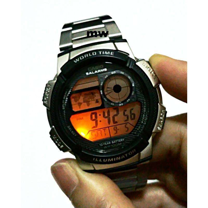 Casio ae hot sale 1000 wd