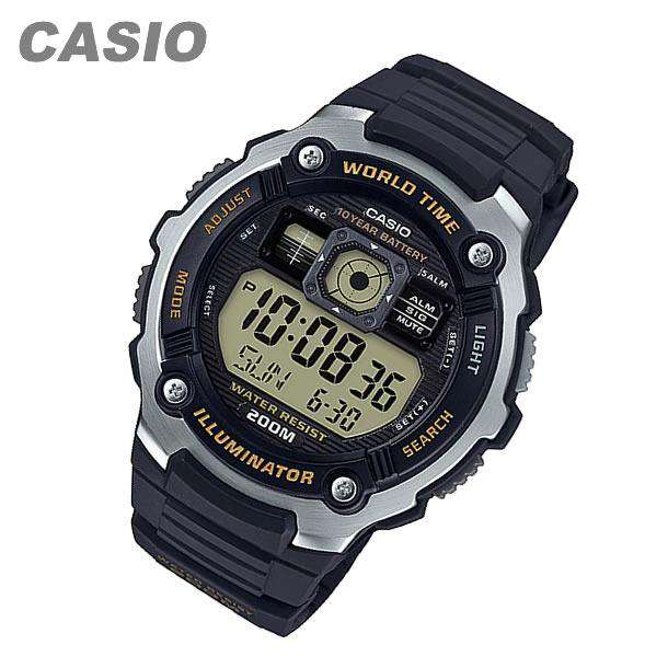 Casio AE-2000W-9A Black Resin Watch for Men | Watch Portal