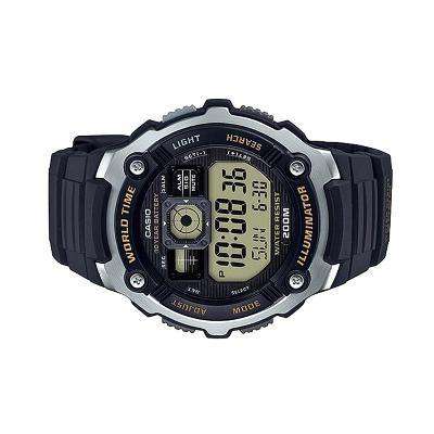 Casio AE-2000W-9A Black Resin Watch for Men | Watch Portal