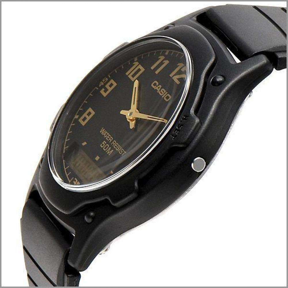 Casio AW-49H-1BVDF Black Resin Watch for Men and Women |