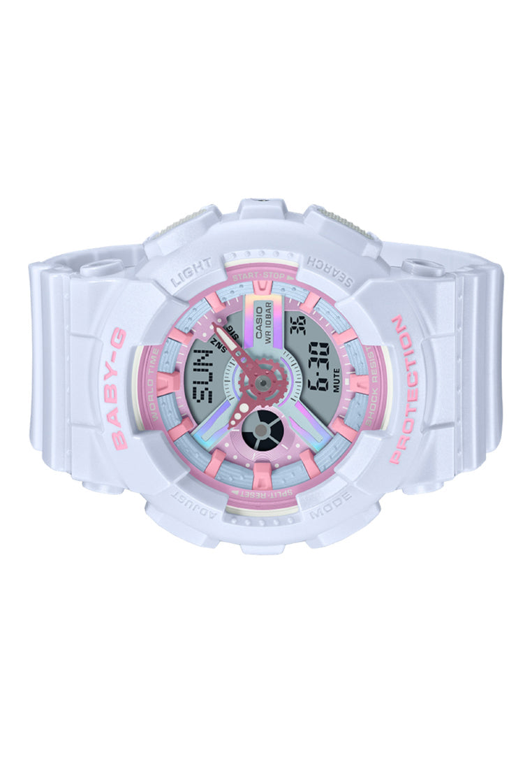 Casio Baby-g BA-110FH-2A Digital Analog Rubber Strap Watch For Women-Watch Portal Philippines