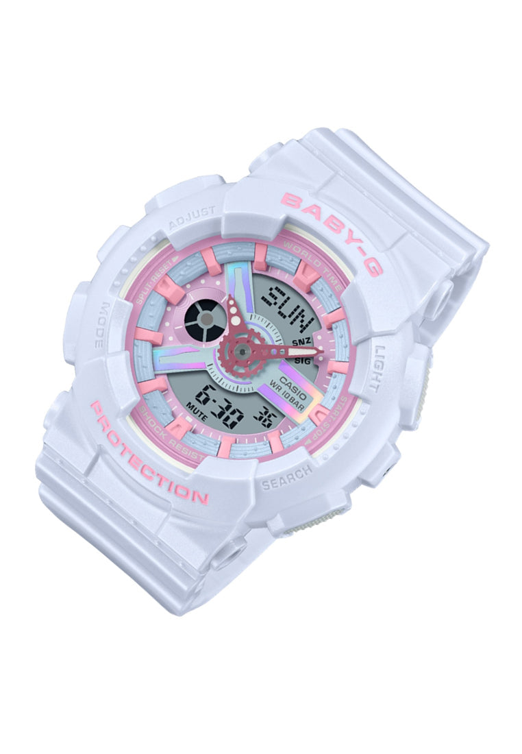 Casio Baby-g BA-110FH-2A Digital Analog Rubber Strap Watch For Women-Watch Portal Philippines