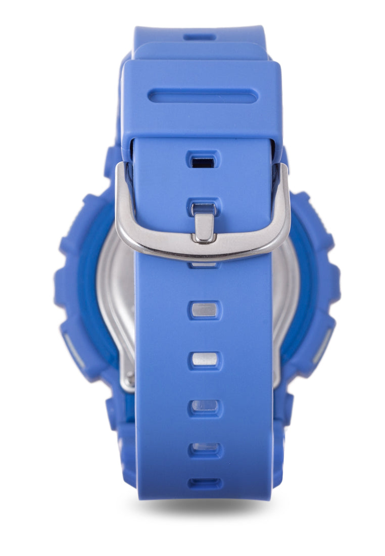 Casio Baby-g BA-120-2BDR Digital Analog Rubber Strap Watch For Women-Watch Portal Philippines