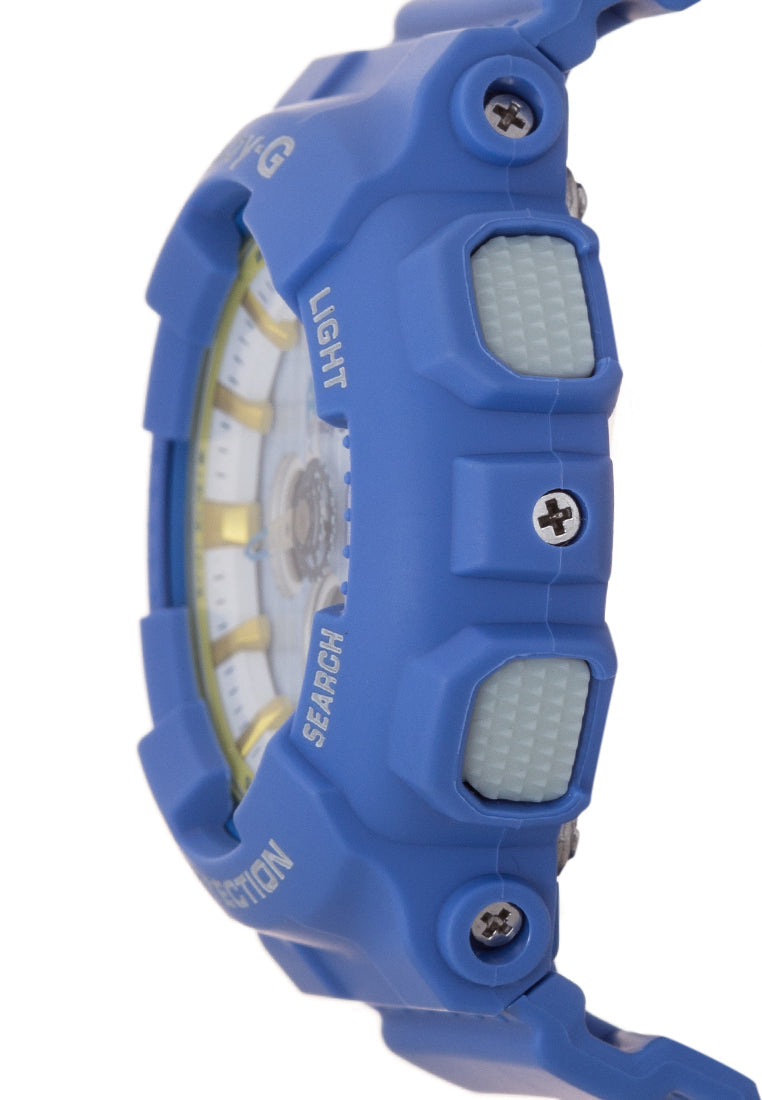 Casio Baby-g BA-120-2BDR Digital Analog Rubber Strap Watch For Women-Watch Portal Philippines