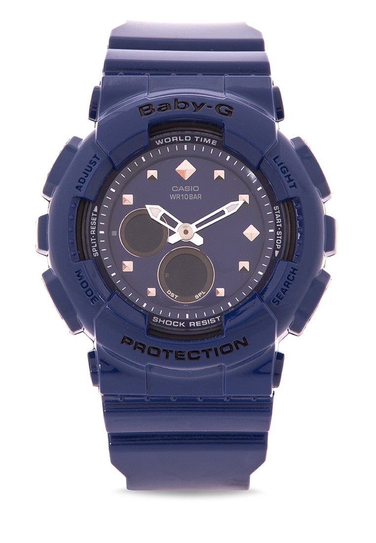 Casio Baby-g BA-125-2A Digital Analog Rubber Strap Watch For Women-Watch Portal Philippines