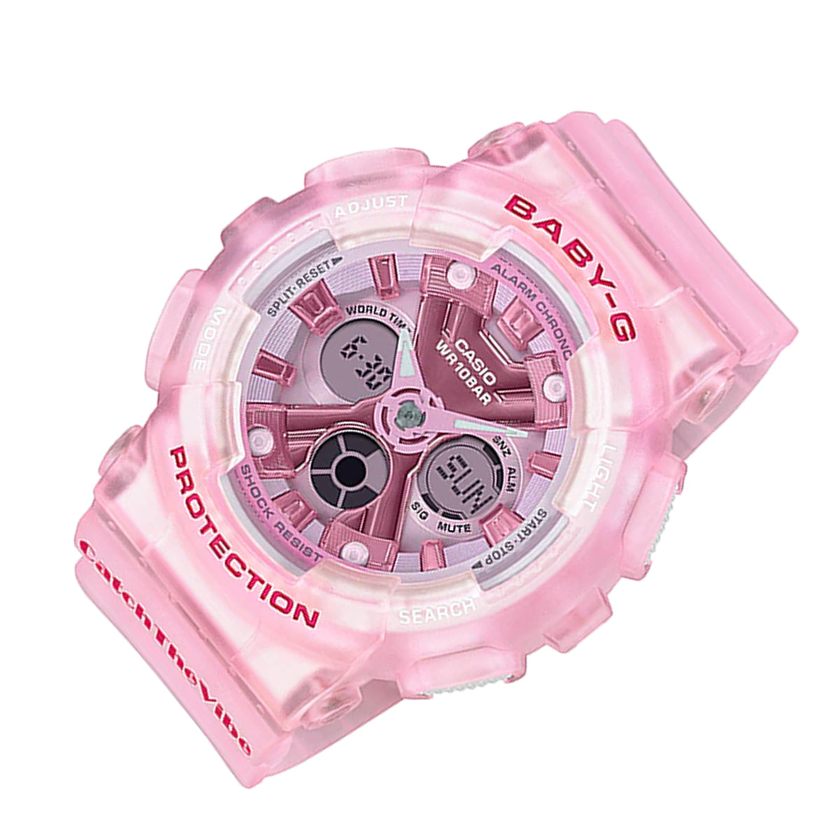 Casio Baby-g BA-130CV-4A Digital Analog Rubber Strap Watch For Women-Watch Portal Philippines