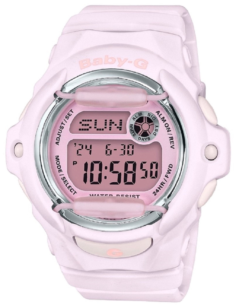 Casio Baby-g BG-169M-4DR Digital Rubber Strap Watch For Women-Watch Portal Philippines