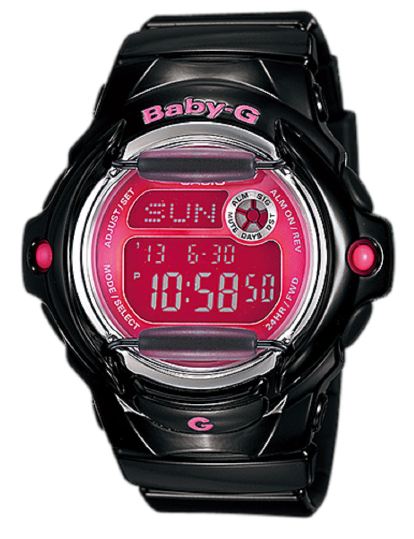 Casio Baby-g BG-169R-1B Digital Rubber Strap Watch For Women-Watch Portal Philippines