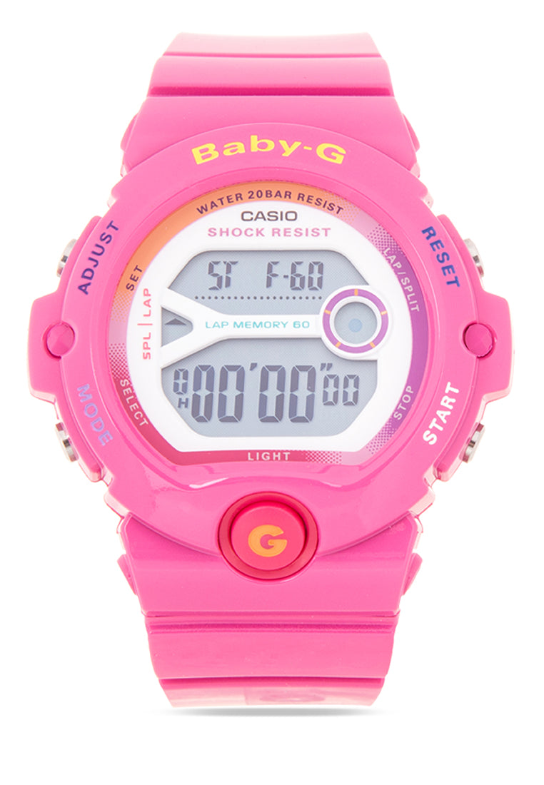 Casio Baby-g BG-6903-4BDR Digital Rubber Strap Watch For Women-Watch Portal Philippines