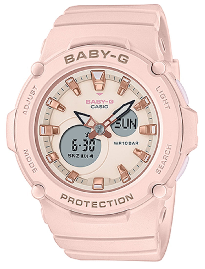 Casio Baby-g BGA-275-4A Digital Analog Rubber Strap Watch For Women-Watch Portal Philippines