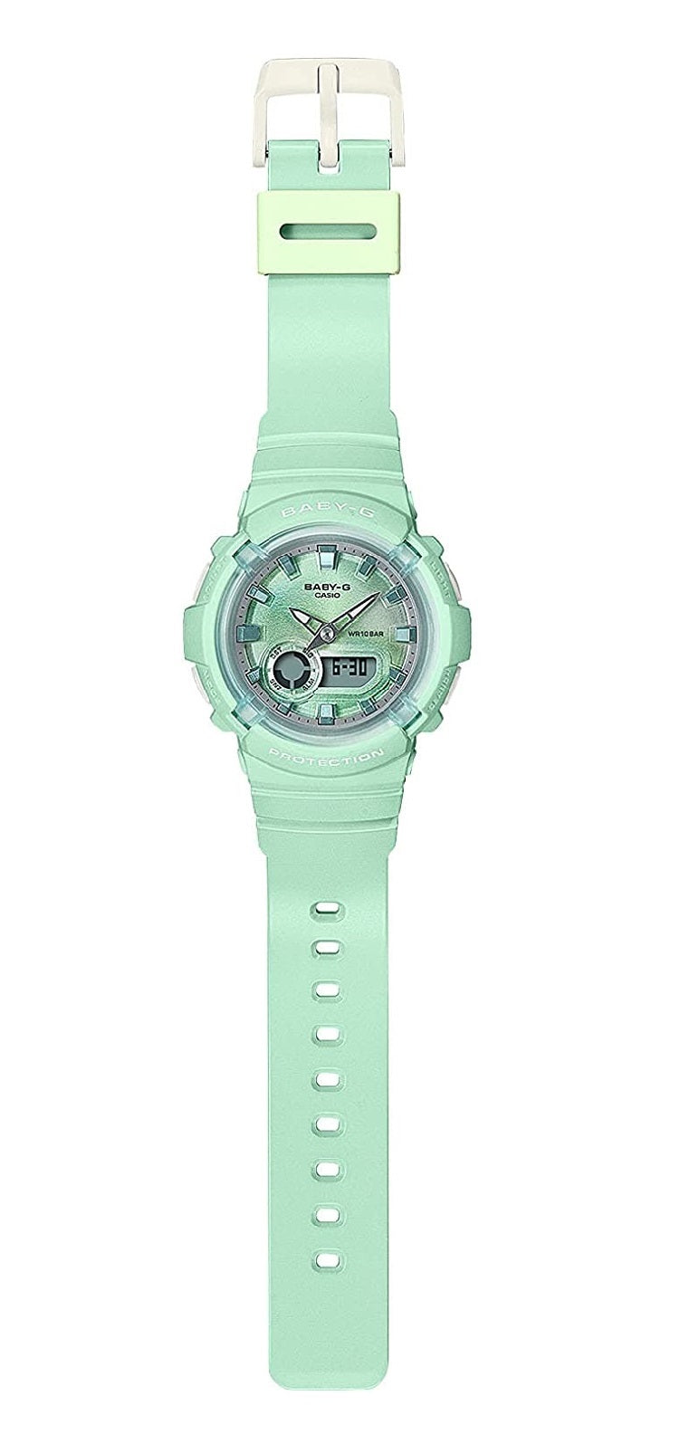 Casio Baby-g BGA-280-3A Digital Analog Rubber Strap Watch For Women-Watch Portal Philippines