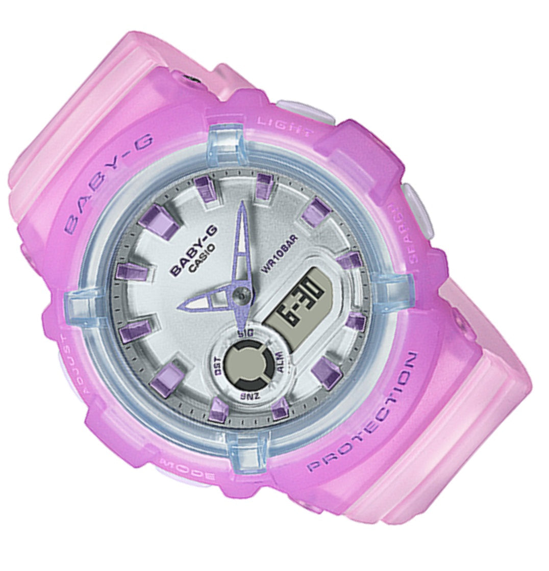 Casio Baby-g BGA-280-6A Digital Analog Rubber Strap Watch For Women-Watch Portal Philippines