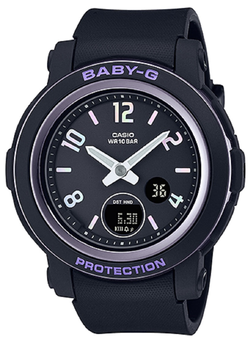 Casio Baby g BGA 290DR 1A Digital Analog Rubber Strap Watch For Women