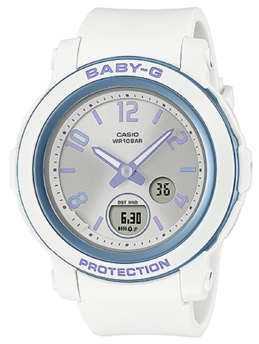 Casio Baby-g BGA-290DR-7A Digital Analog Rubber Strap Watch For Women-Watch Portal Philippines