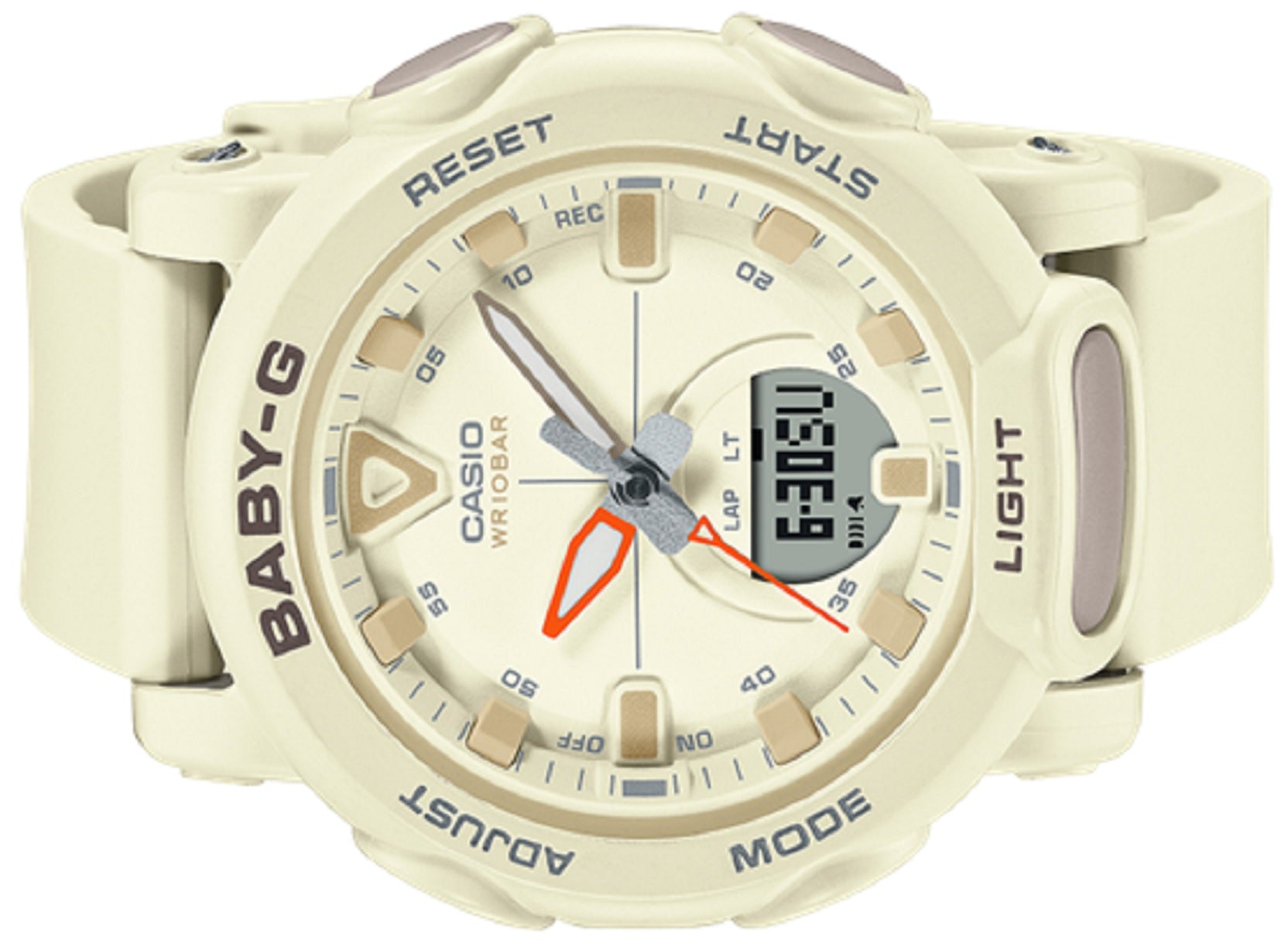 Casio Baby-g BGA-310-7A Digital Analog Rubber Strap Watch For Women-Watch Portal Philippines