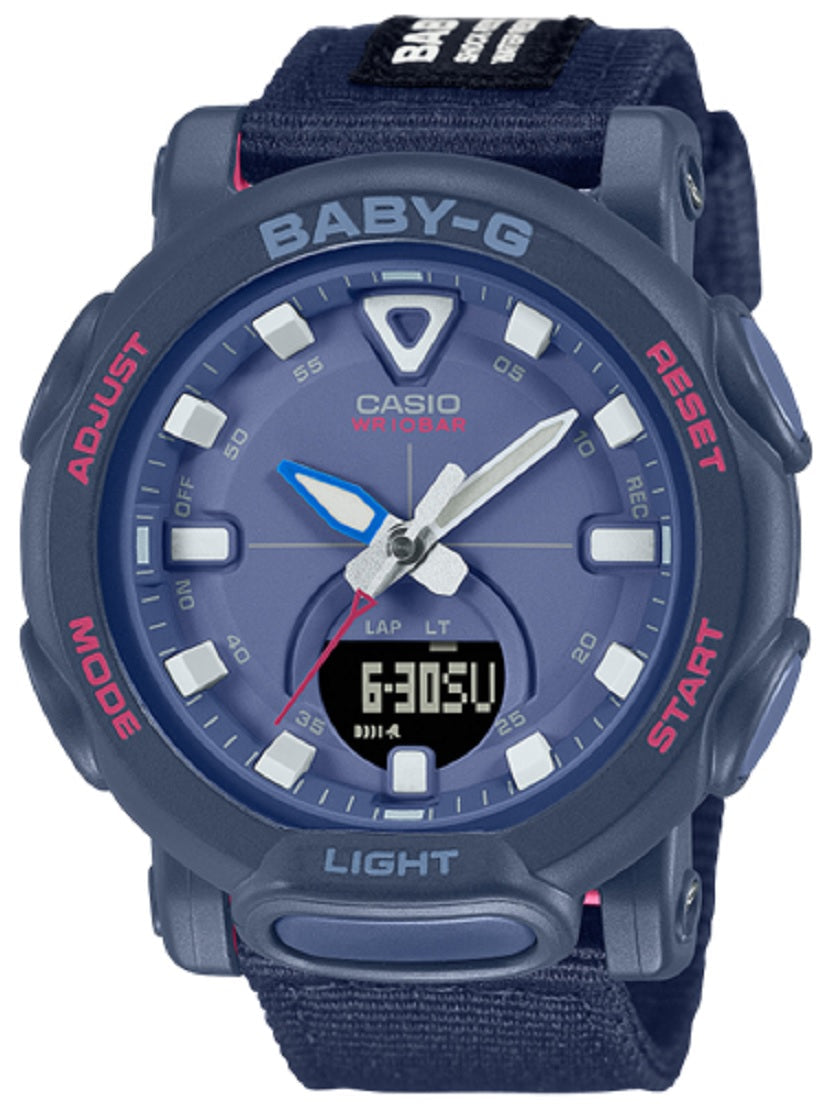 Casio Baby-g BGA-310C-2A Digital Analog Nylon Strap Watch For Women-Watch Portal Philippines