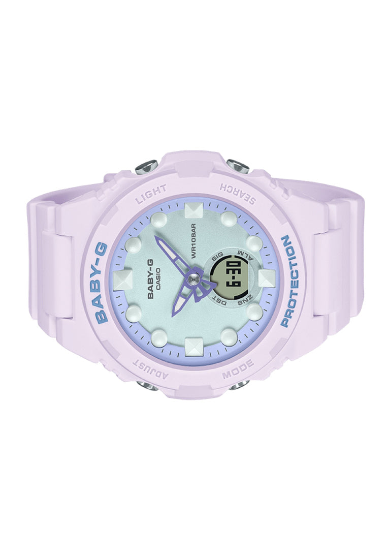 Casio Baby-g BGA-320FH-4A Digital Analog Rubber Strap Watch For Women-Watch Portal Philippines