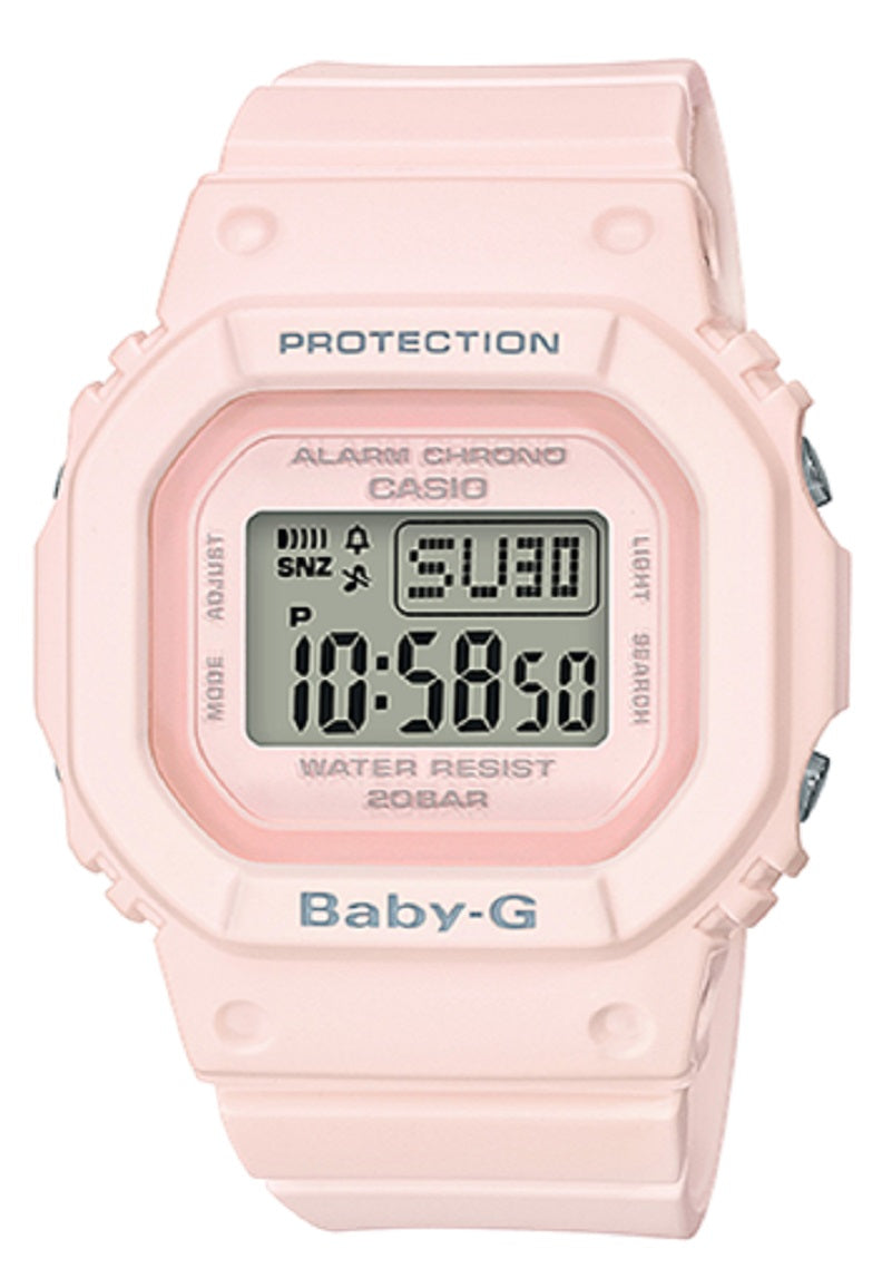 Casio Baby-g BGD-560-4DR Digital Rubber Strap Watch For Women-Watch Portal Philippines