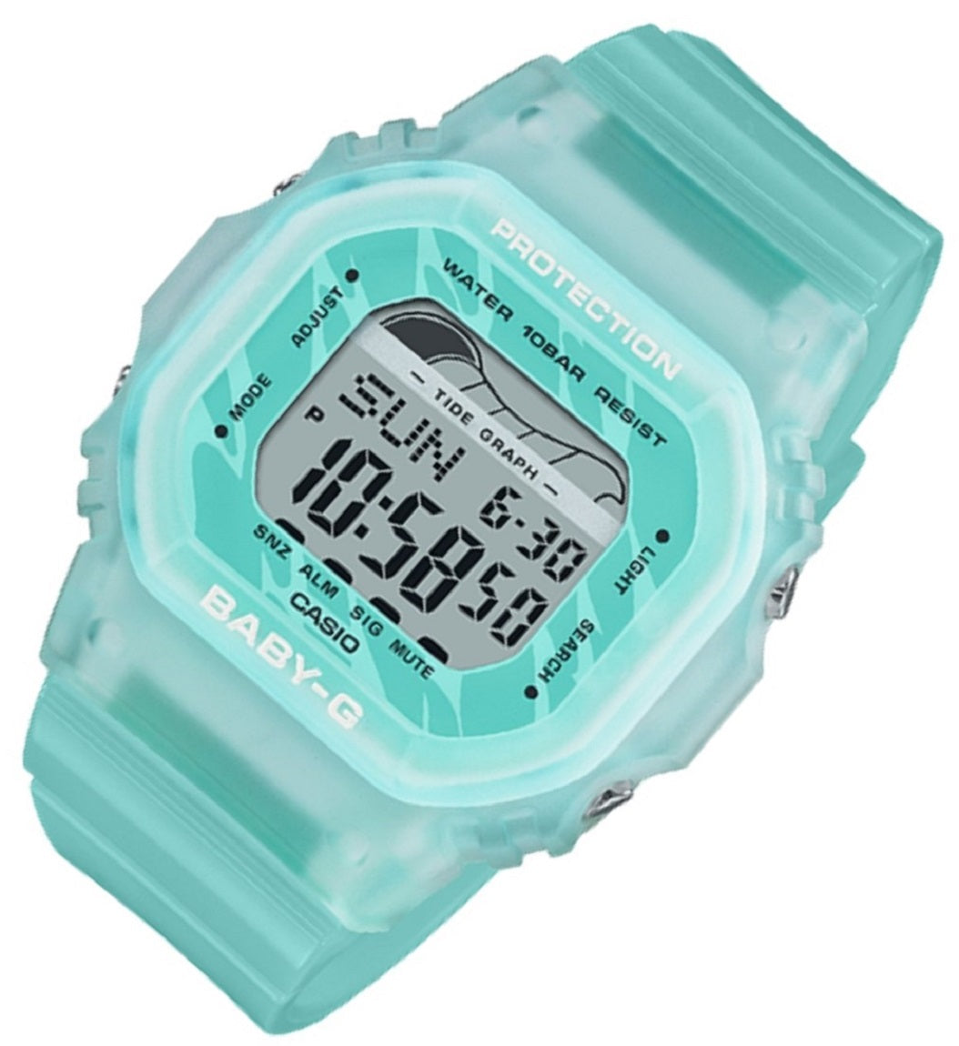 Casio Baby g BLX 565S 2DR Digital Rubber Strap Watch For Women