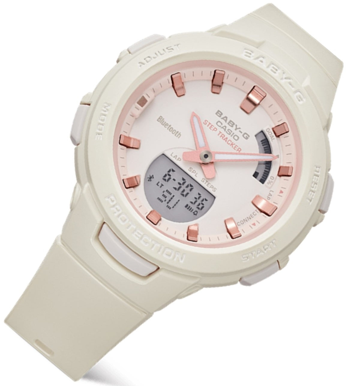 Casio Baby G BSA B100CS 7A G Squad Smartphone Link Watch For Women