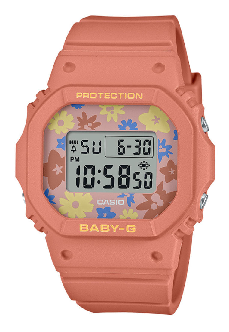 Casio BGD-565RP-4DR Digital Rubber Strap Watch for Women-Watch Portal Philippines