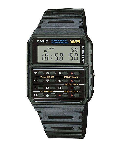 Casio CA-53W-1Z Black Calculator Watch for Men and Women-Watch Portal Philippines