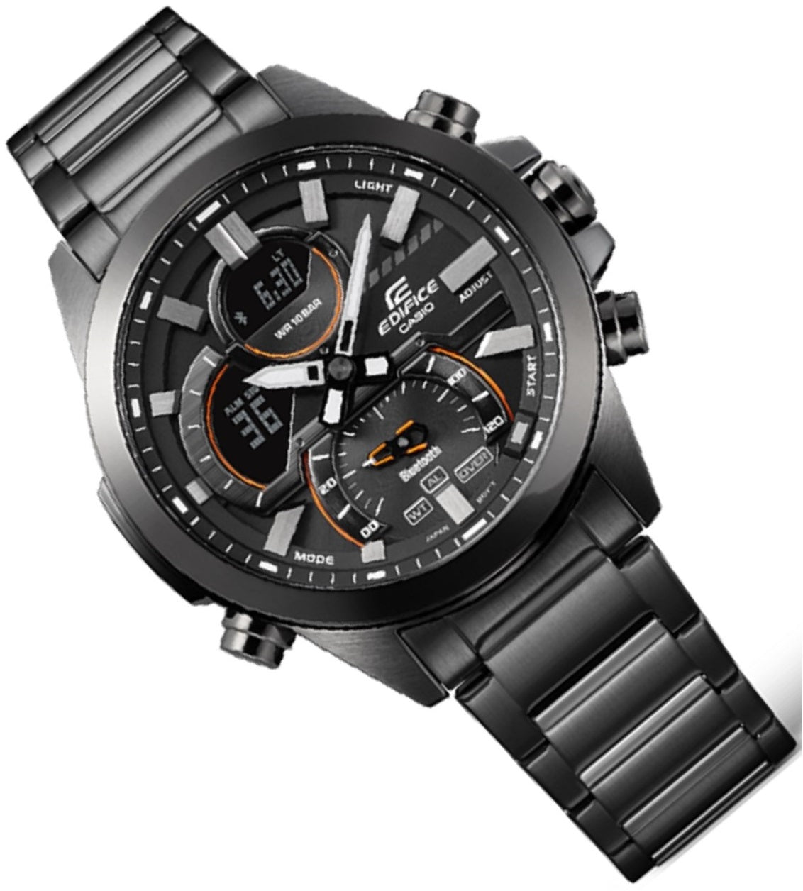 Casio Edifice ECB-30DC-1A Digital Analog Bluetooth Smart Watch For Men-Watch Portal Philippines