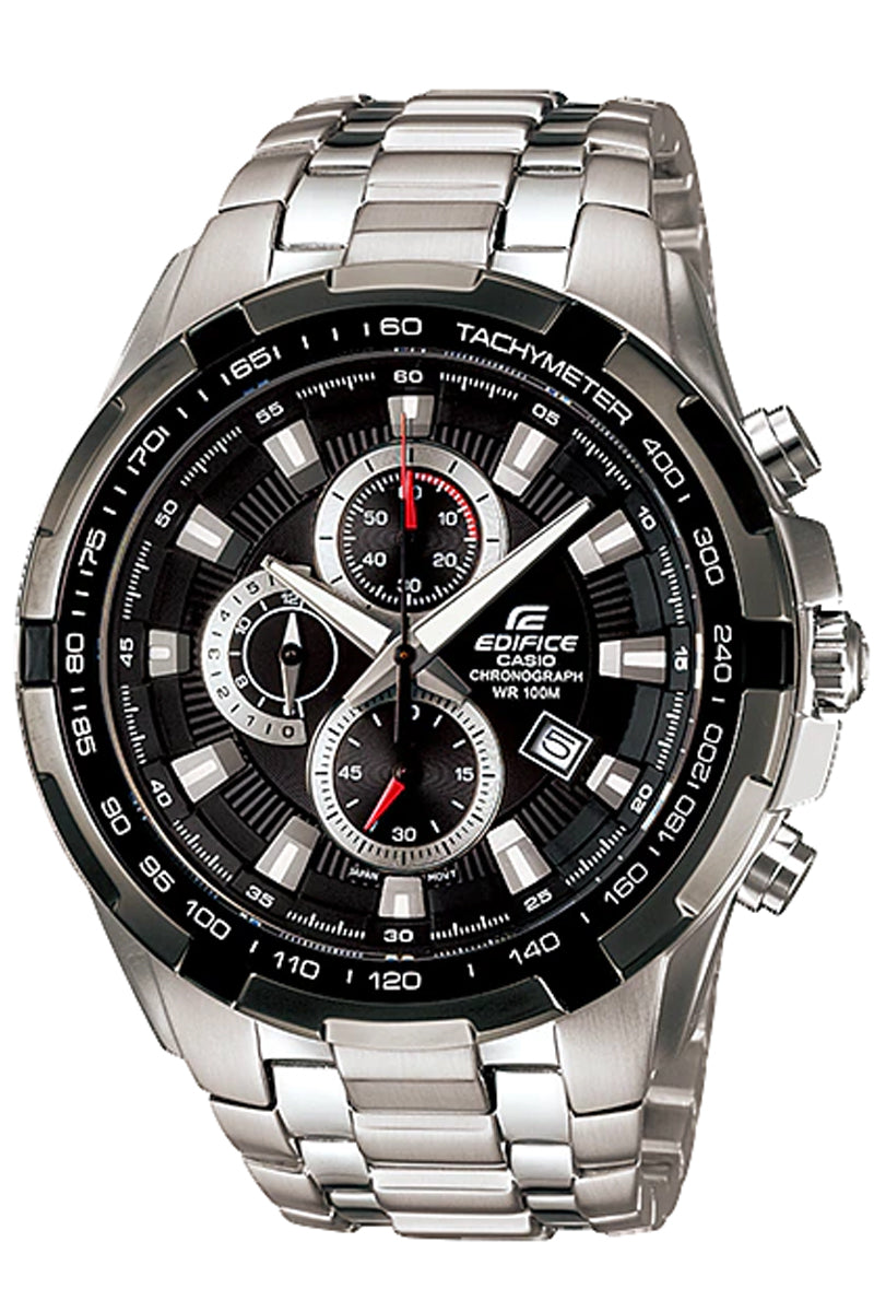 Casio Edifice EF-539D-1A Chronograph Stainless Steel Strap Watch For Men-Watch Portal Philippines