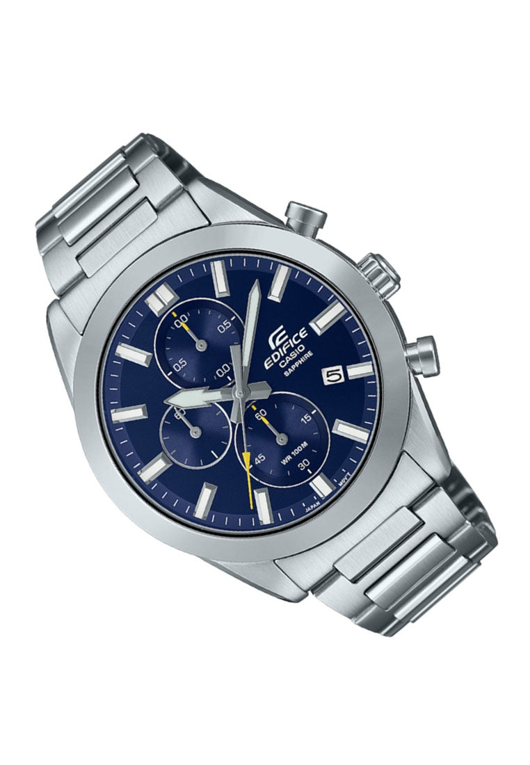 Casio Edifice EFB-710D-2A Chronograph Stainless Steel Strap Watch For Men-Watch Portal Philippines