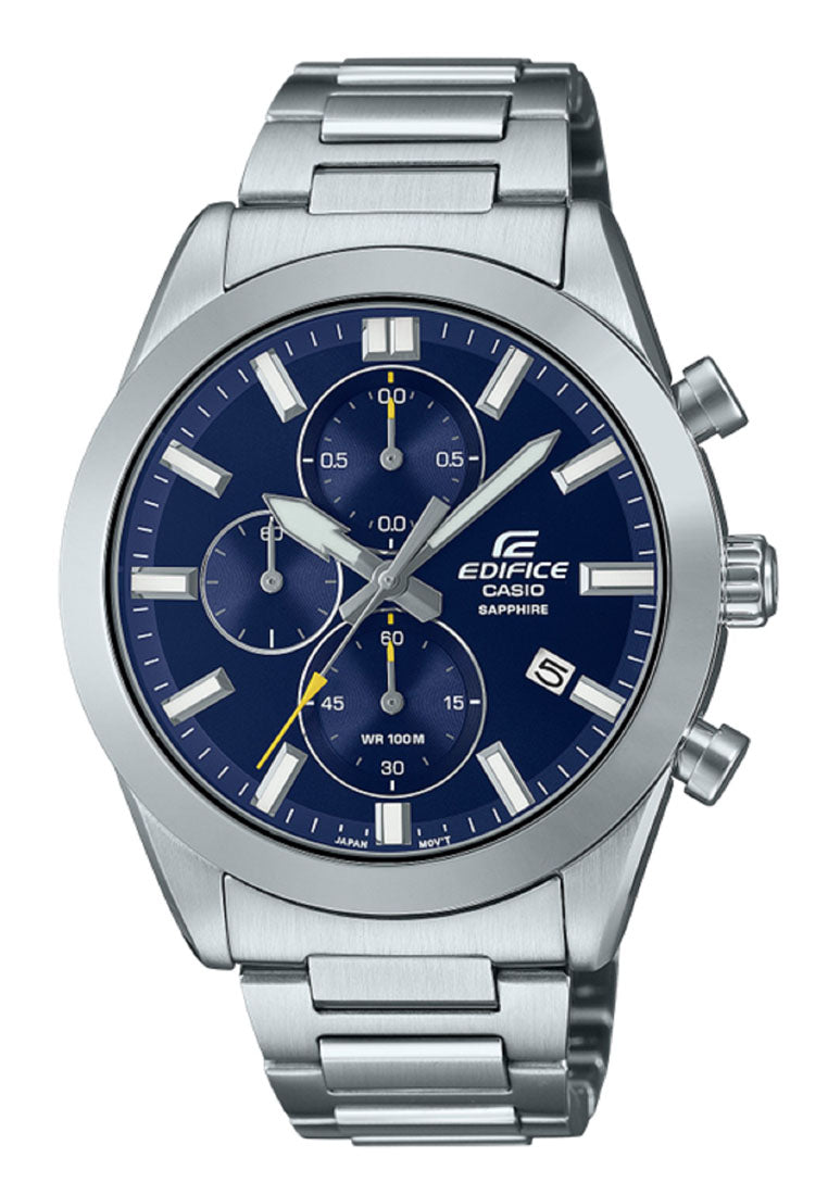 Casio Edifice EFB-710D-2A Chronograph Stainless Steel Strap Watch For Men-Watch Portal Philippines