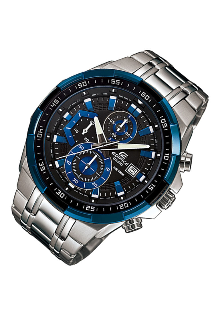 Casio Edifice EFR-539D-1A2 Digital Analog Stainless Steel Strap For Men-Watch Portal Philippines