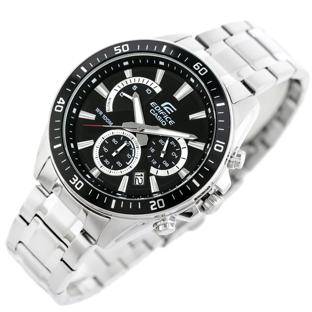 Casio Edifice EFR-552D-1A Chronograph Stainless Steel Strap Watch For Men-Watch Portal Philippines