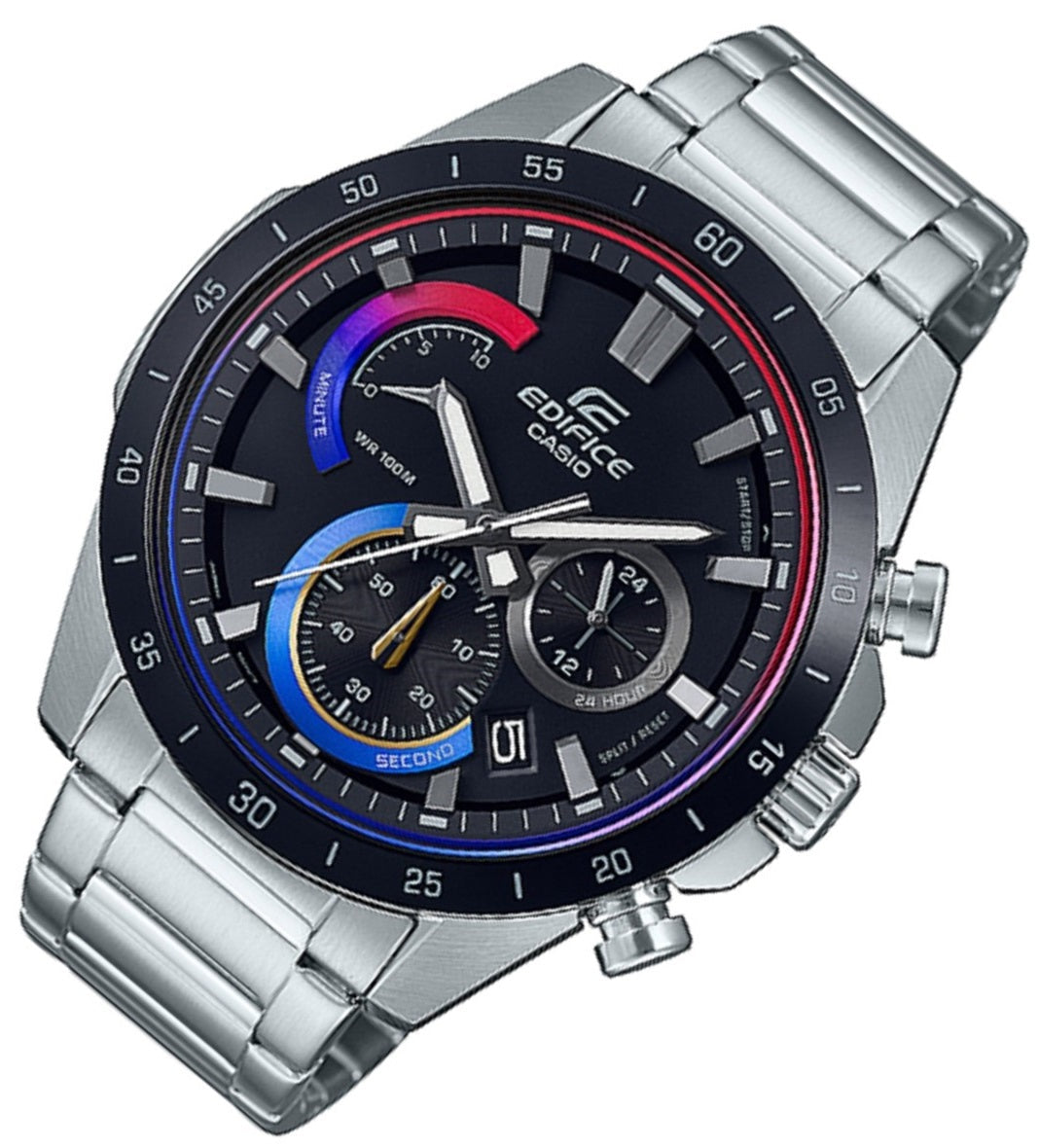 Casio Edifice EFR-573HG-1A Chronograph Stainless Steel Strap Watch For Men-Watch Portal Philippines