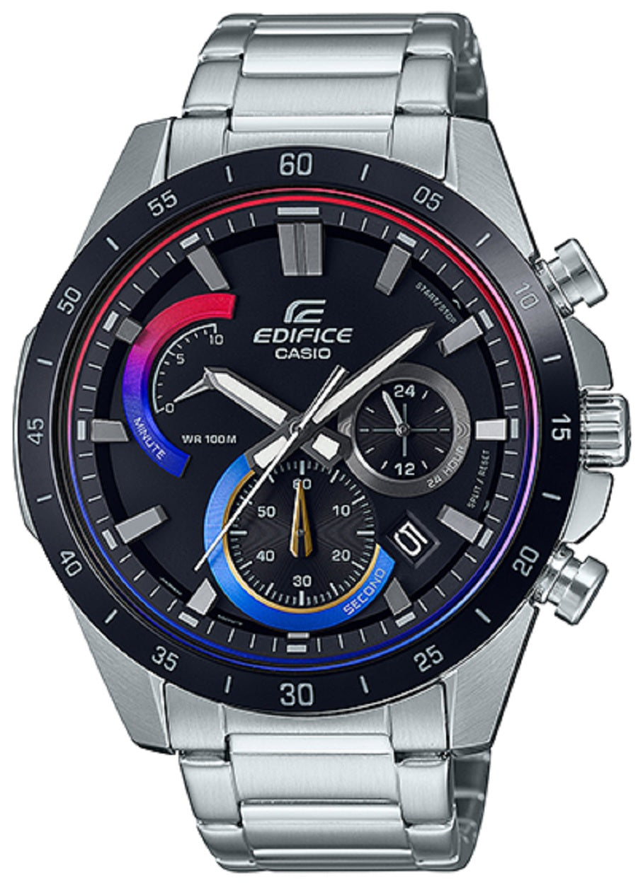 Casio Edifice EFR-573HG-1A Chronograph Stainless Steel Strap Watch For Men-Watch Portal Philippines