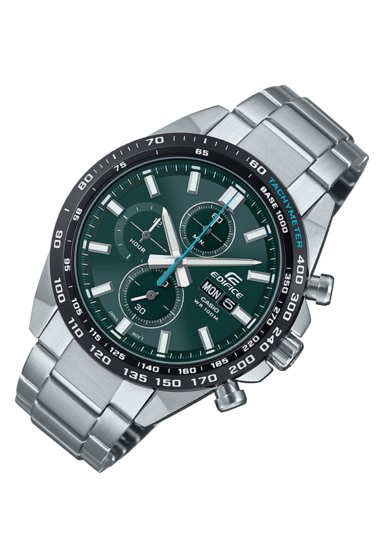 Casio Edifice EFR-574DB-3A Chronograph Stainless Steel Strap Watch For Men-Watch Portal Philippines