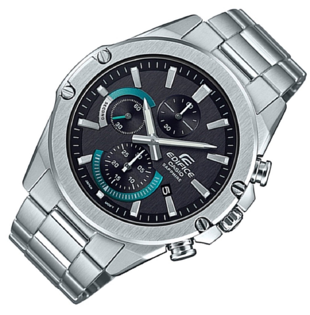 Casio Edifice EFR-S567D-1A Chronograph Stainless Steel Strap Watch For Men-Watch Portal Philippines