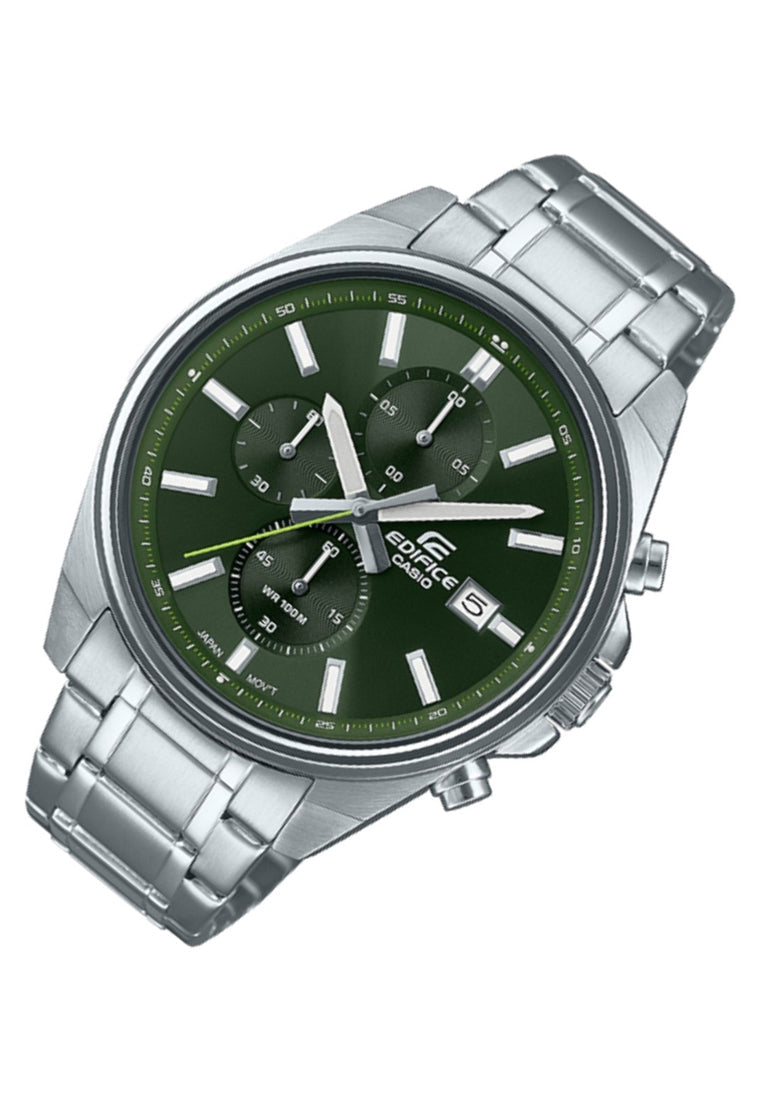 Casio Edifice EFV-610D-3C Chronograph Stainless Steel Strap Watch For Men-Watch Portal Philippines
