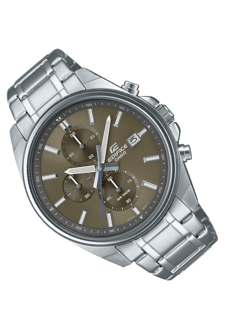 Casio Edifice EFV-610D-5C Chronograph Stainless Steel Strap Watch For Men-Watch Portal Philippines