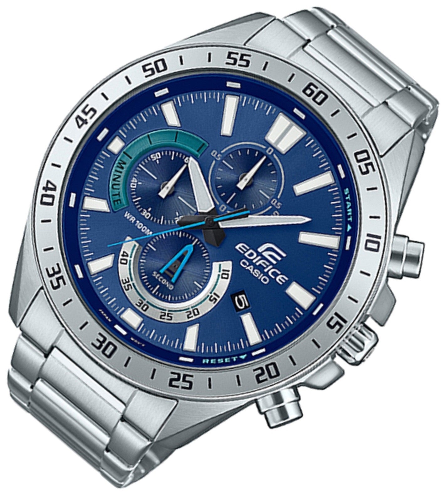 Casio Edifice EFV-620D-2A Chronograph Stainless Steel Strap Watch For Men-Watch Portal Philippines