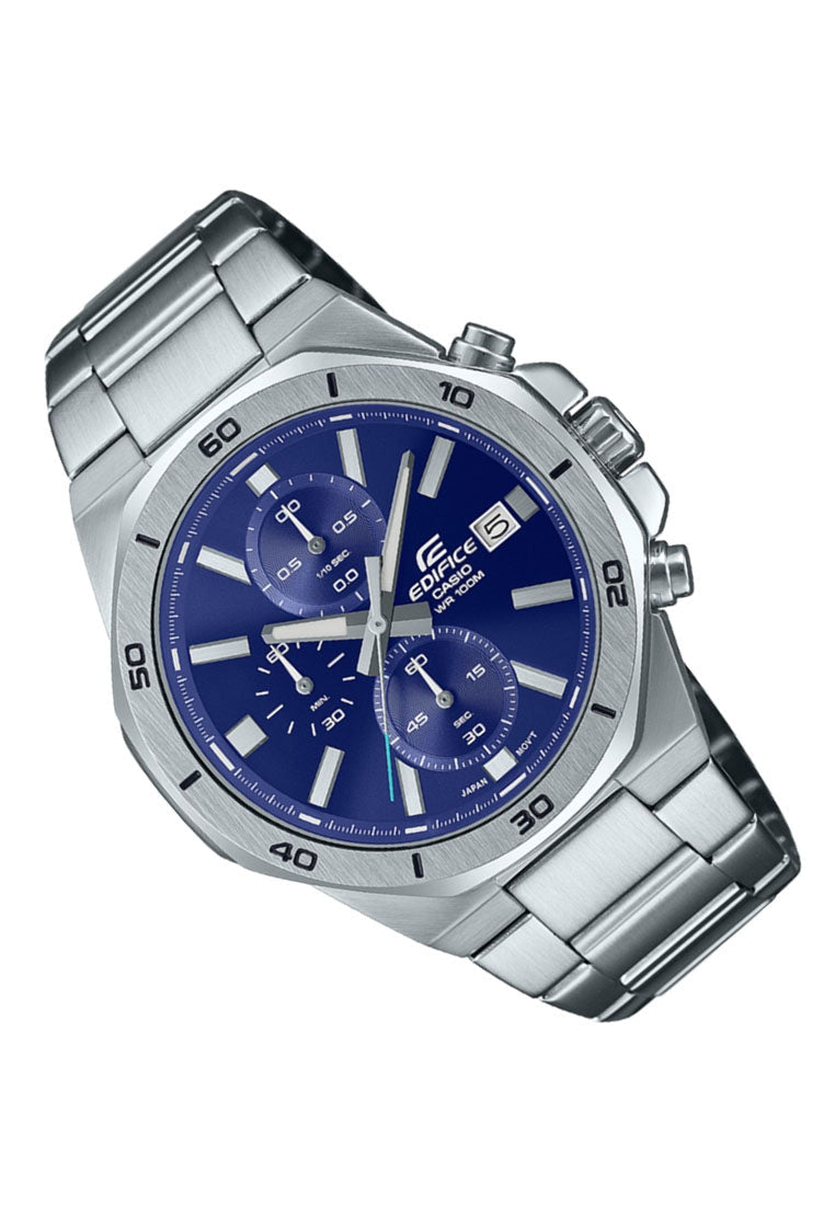 Casio Edifice EFV-640D-2A Chronograph Stainless Steel Strap Watch For Men-Watch Portal Philippines