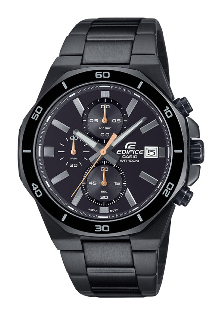 Casio Edifice EFV-640DC-1A Chronograph Stainless Steel Watch for Men-Watch Portal Philippines