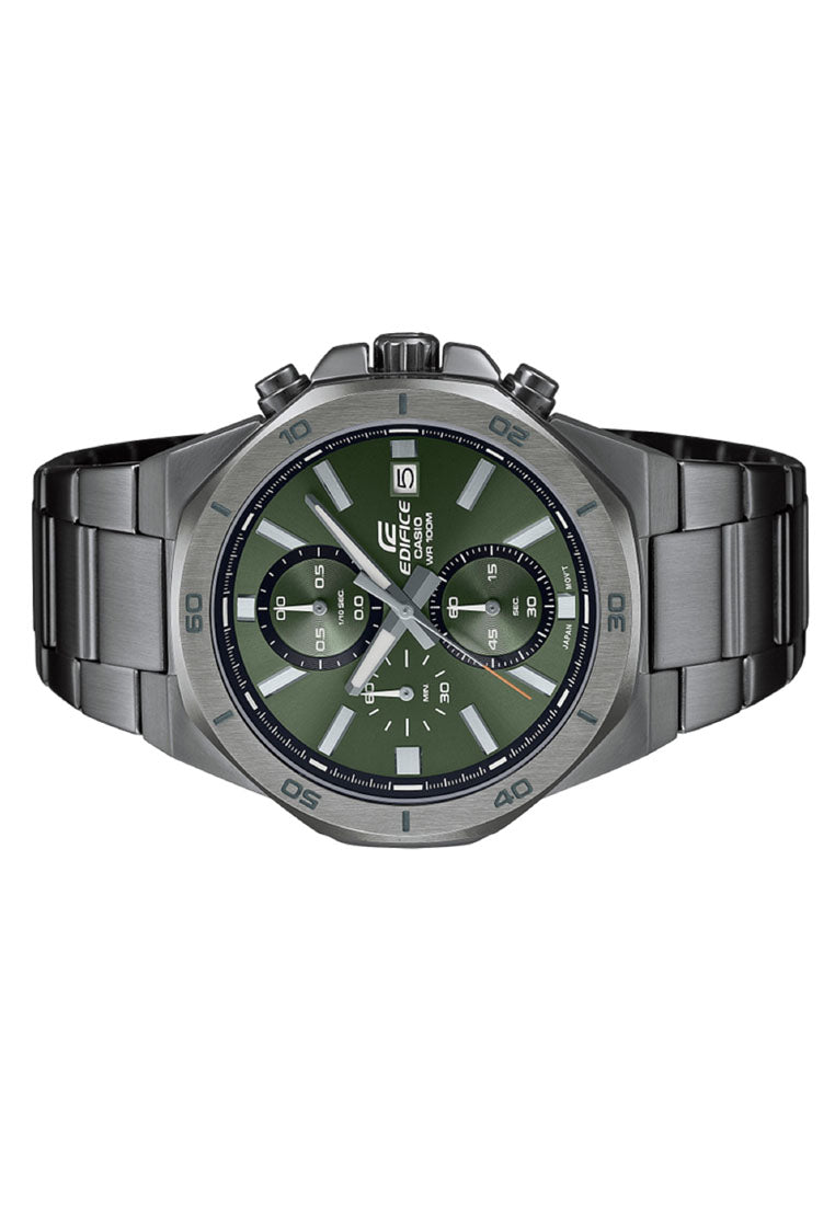 Casio Edifice EFV-640DC-3A Chronograph Stainless Steel Strap Watch For Men-Watch Portal Philippines