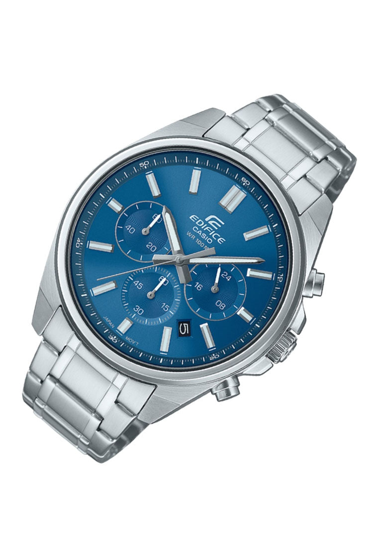Casio Edifice EFV-650D-2A Chronograph Stainless Steel Strap Watch for Men-Watch Portal Philippines