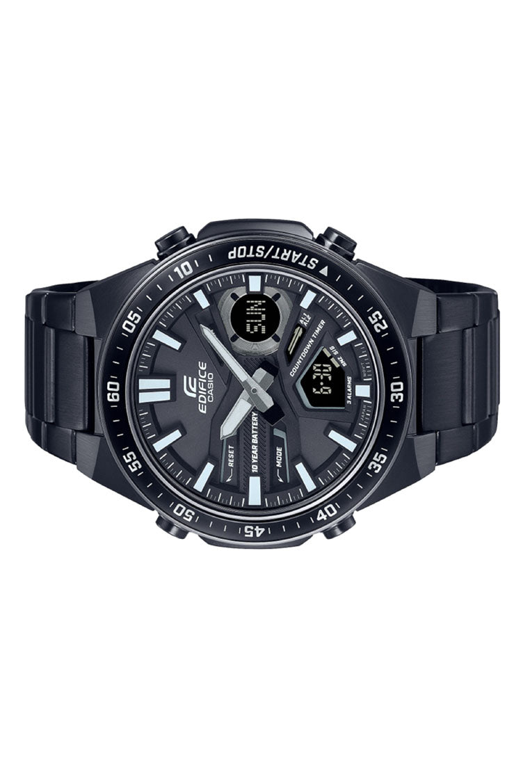 Casio Edifice EFV-C110DC-1A Digital Analog Stainless Steel Strap Watch for Men-Watch Portal Philippines