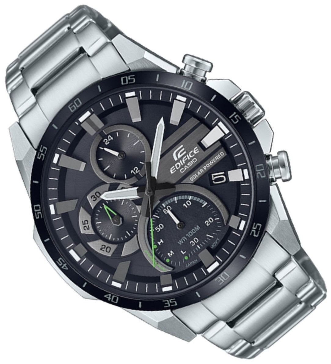 Casio Edifice EQS-940DB-1A Chronograph Solar Watch For Men-Watch Portal Philippines