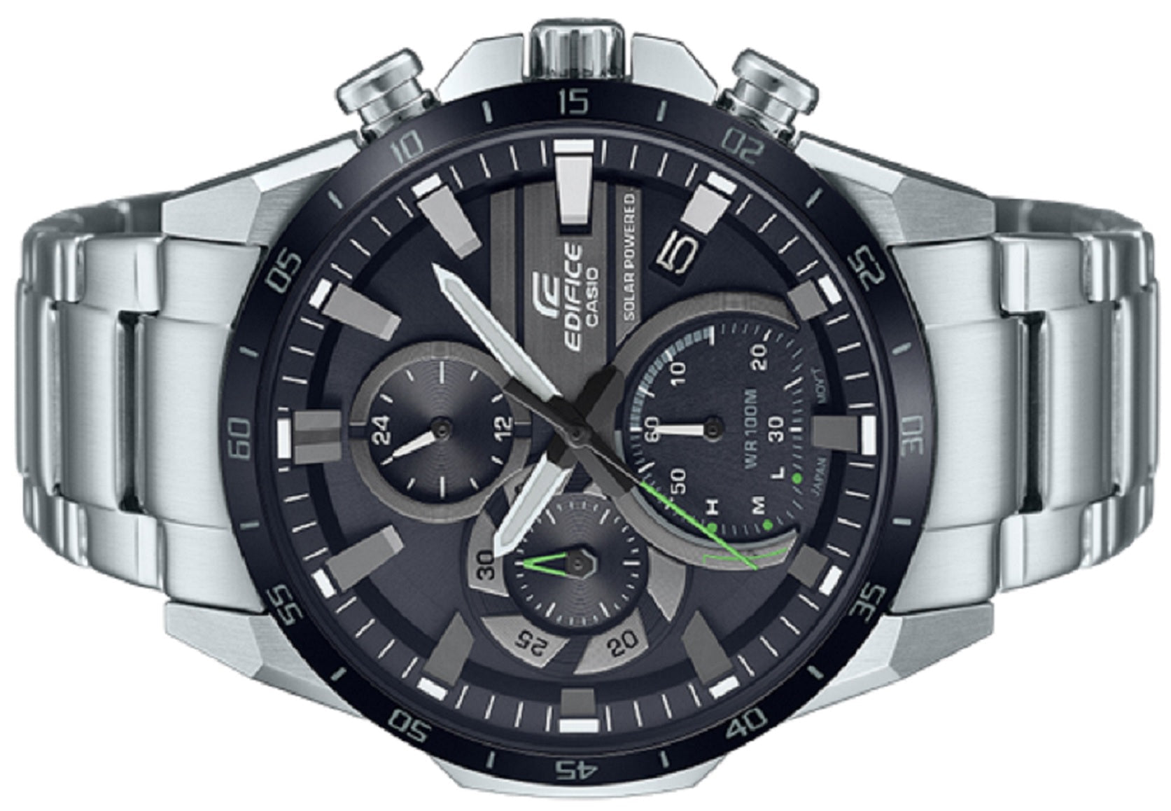 Casio Edifice EQS-940DB-1A Chronograph Solar Watch For Men-Watch Portal Philippines