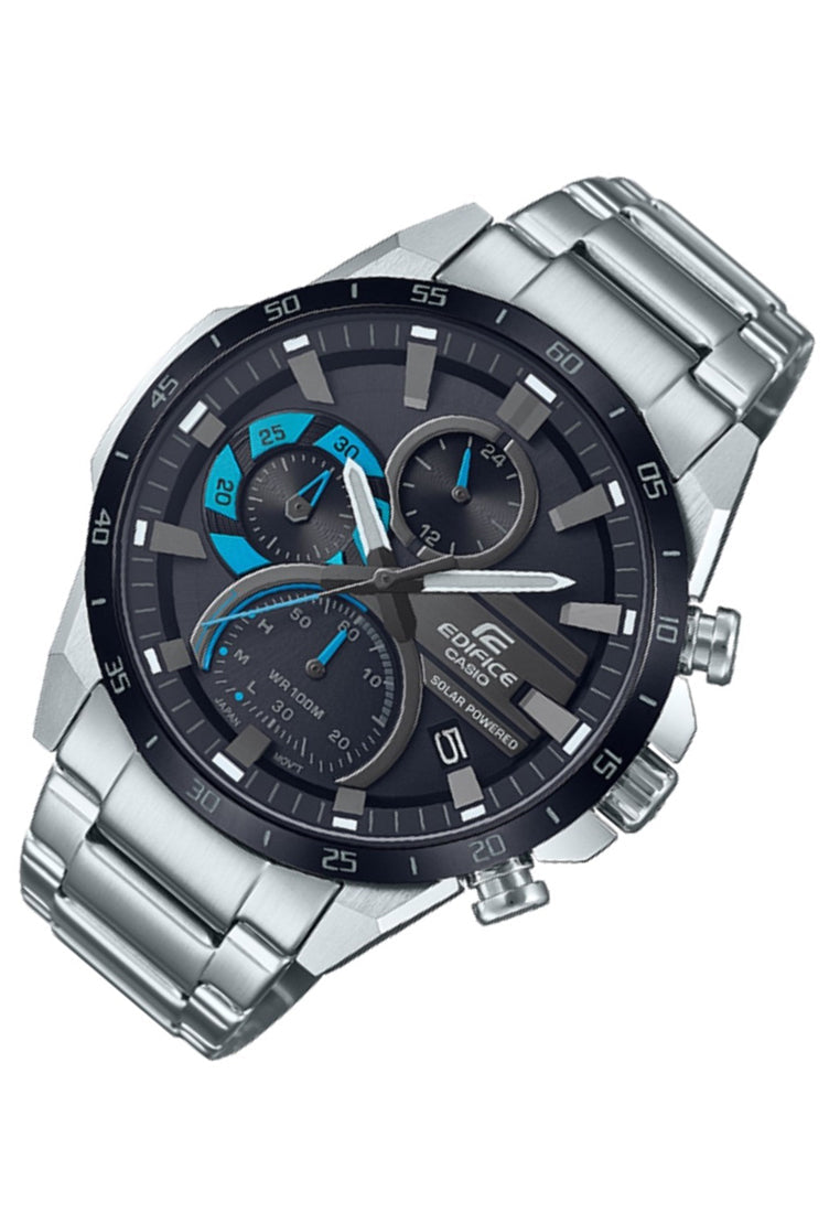 Casio Edifice EQS-940DB-1B Chronograph Stainless Steel Watch For Men-Watch Portal Philippines