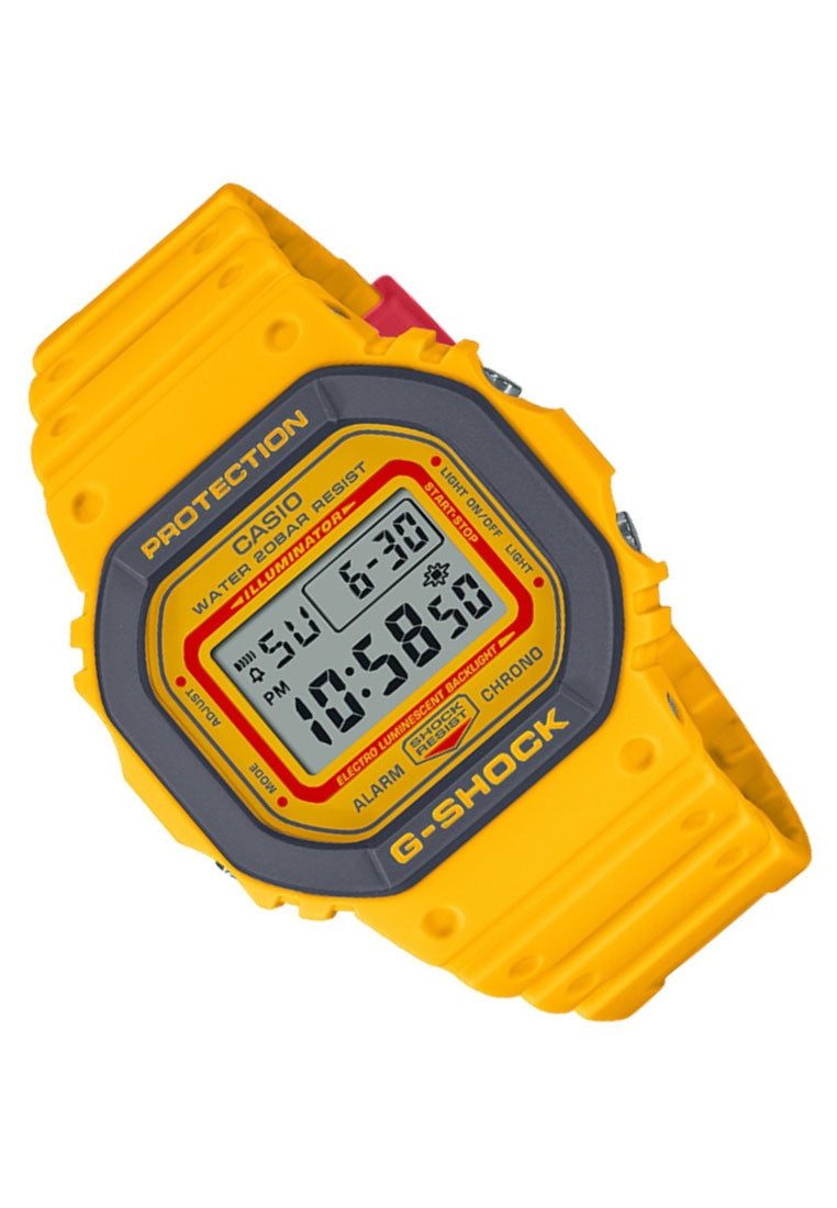 Casio G-shock DW-5610Y-9DR Digital Rubber Strap Watch For Men-Watch Portal Philippines