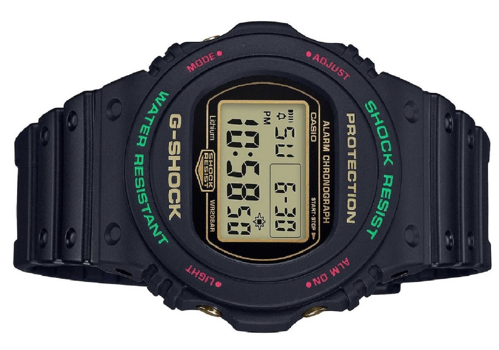 Casio G-shock DW-5700TH-1 Digital Rubber Strap Watch For Men-Watch Portal Philippines