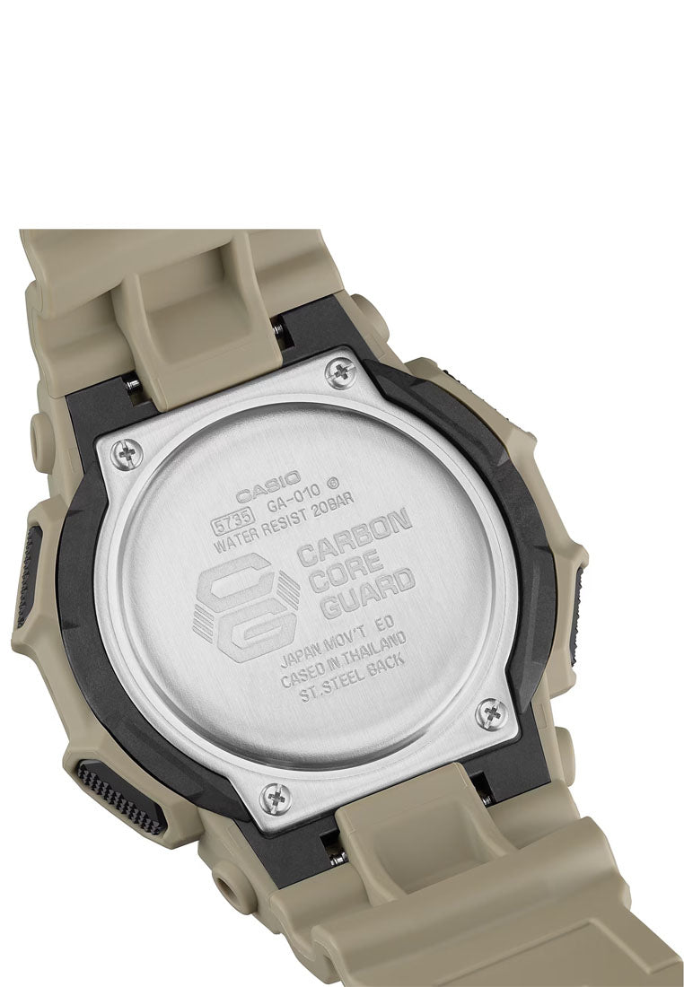 Casio G-shock GA-010-5A Digital Analog Rubber Strap Watch for Men-Watch Portal Philippines